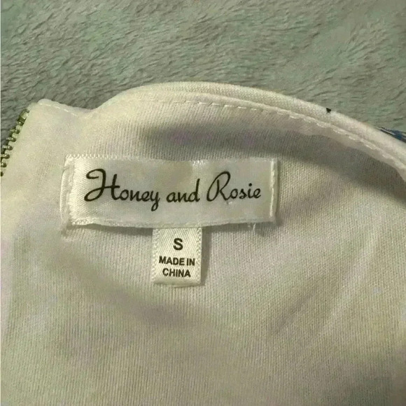 Women’s White Honey and Rosie Dress - Picture 5 of 6